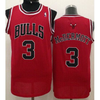 Chicago Bulls #3 Doug McDermott Red Swingman Jersey