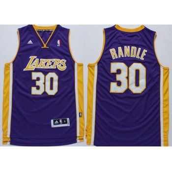 Los Angeles Lakers #30 Julius Randle Revolution 30 Swingman Purple Jersey