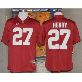 Alabama Crimson Tide #27 Derrick Henry 2014 Red Jersey