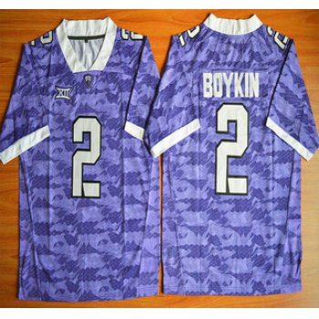TCU Horned Frogs #2 Trevone Boykin Purple 2015 College Football Jersey