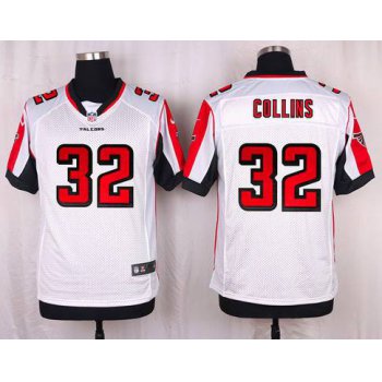 Men's Atlanta Falcons #32 Jalen Collins White Road NFL Nike Elite Jersey