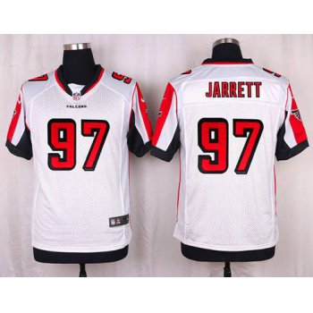 Men's Atlanta Falcons #97 Grady Jarrett White Road NFL Nike Elite Jersey