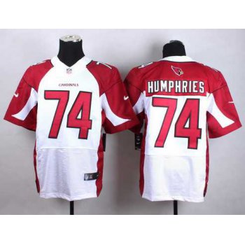 Nike Arizona Cardinals #74 D. J. Humphries White Elite Jersey