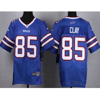 Nike Buffalo Bills #85 Charles Clay 2013 Light Blue Elite Jersey