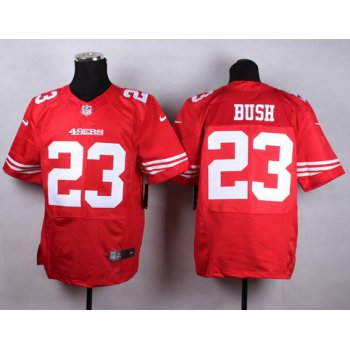 Nike San Francisco 49ers #23 Reggie Bush Red Elite Jersey