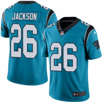 Nike Carolina Panthers #26 Donte Jackson Blue Alternate Men's Stitched NFL Vapor Untouchable Limited Jersey