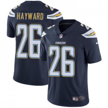 Nike San Diego Chargers #26 Casey Hayward Navy Blue Team Color Men's Stitched NFL Vapor Untouchable Limited Jersey