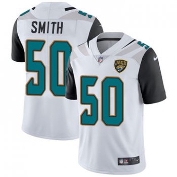 Nike Jacksonville Jaguars #50 Telvin Smith White Men's Stitched NFL Vapor Untouchable Limited Jersey