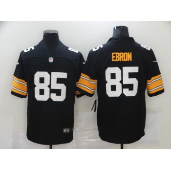Men's Pittsburgh Steelers #85 Eric Ebron Black 2017 Vapor Untouchable Stitched NFL Nike Throwback Limited Jersey