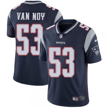 Nike New England Patriots #53 Kyle Van Noy Navy Blue Team Color Men's Stitched NFL Vapor Untouchable Limited Jersey