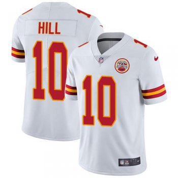 Nike Kansas City Chiefs #10 Tyreek Hill White Men's Stitched NFL Vapor Untouchable Limited Jersey