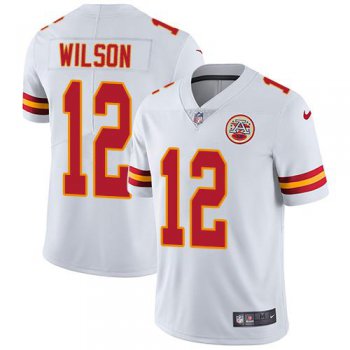 Nike Kansas City Chiefs #12 Albert Wilson White Men's Stitched NFL Vapor Untouchable Limited Jersey