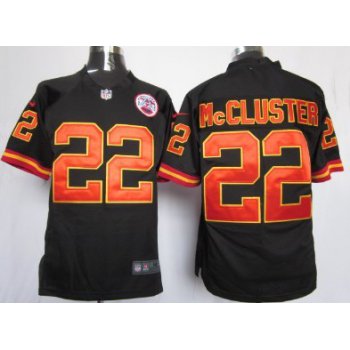 Nike Kansas City Chiefs #22 Dexter McCluster Black Game Jersey