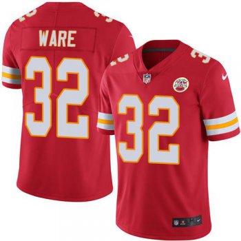Nike Kansas City Chiefs #32 Spencer Ware Red Team Color Men's Stitched NFL Vapor Untouchable Limited Jersey