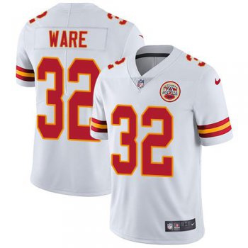 Nike Kansas City Chiefs #32 Spencer Ware White Men's Stitched NFL Vapor Untouchable Limited Jersey