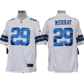Nike Dallas Cowboys #29 DeMarco Murray White Limited Jersey