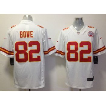 Nike Kansas City Chiefs #82 Dwayne Bowe White Limited Jersey
