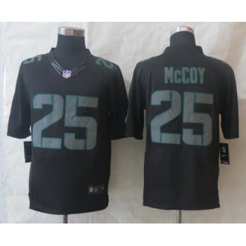 Nike Philadelphia Eagles #25 LeSean McCoy Black Impact Limited Jersey