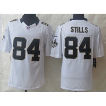 Nike New Orleans Saints #84 Kenny Stills White Limited Jersey