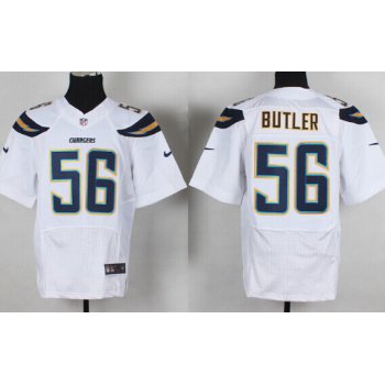 Nike San Diego Chargers #56 Donald Butler 2013 White Elite Jersey
