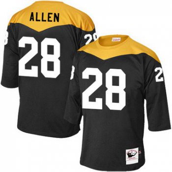 Men's Pittsburgh Steelers #28 Cortez Allen Black 1967 Home Throwback NFL Jersey