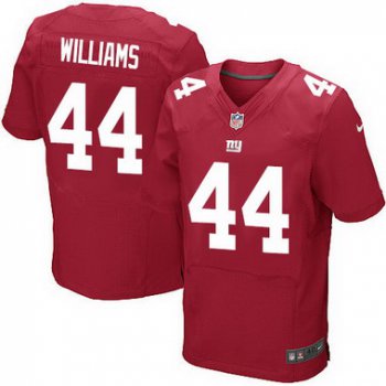 Men's New York Giants #44 Andre Williams Red Alternate NFL Nike Elite Jersey