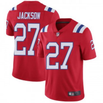 Men's New England Patriots #27 J.C. Jackson Limited Vapor Untouchable Alternate Red Jersey