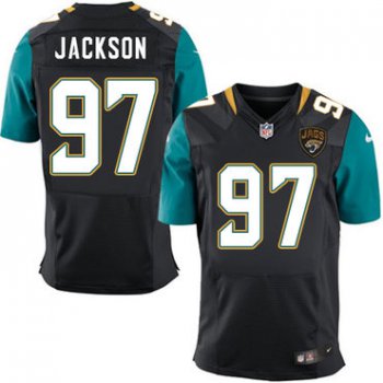 Nike Jaguars #97 Malik Jackson Black Alternate Men's Stitched NFL Elite Jersey