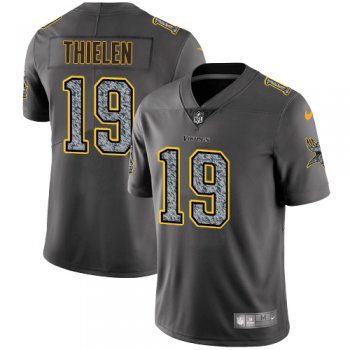 Nike Vikings #19 Adam Thielen Gray Static Men's Stitched NFL Vapor Untouchable Limited Jersey