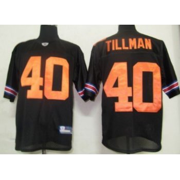 Reebok Arizona Cardinals #40 Pat Tillman Black Jersey