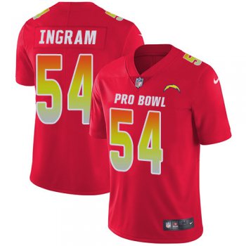 Nike Los Angeles Chargers #54 Melvin Ingram Red Men's Stitched NFL Limited AFC 2019 Pro Bowl Jersey