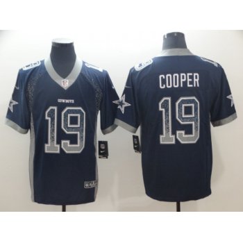 Nike Cowboys #19 Brice Cooper Navy Blue Team Color Men's Stitched NFL Limited Jersey