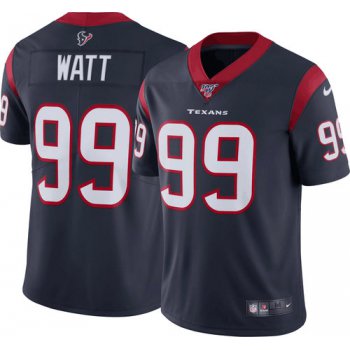 Nike Texans 99 J.J. Watt Navy 100th Season Vapor Untouchable Limited Jersey