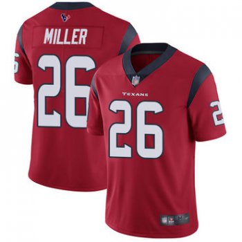 Texans #26 Lamar Miller Red Alternate Men's Stitched Football Vapor Untouchable Limited Jersey
