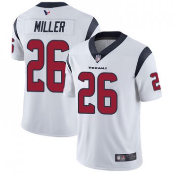Texans #26 Lamar Miller White Men's Stitched Football Vapor Untouchable Limited Jersey