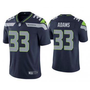 Men's Seattle Seahawks #33 Jamal Adams Navy Blue 2020 Vapor Untouchable Stitched NFL Nike Limited Jersey