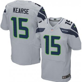 Nike Seattle Seahawks #15 Jermaine Kearse Gray Elite Jersey