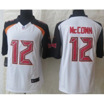 Nike Tampa Bay Buccaneers #12 Josh McCown 2014 White Limited Jersey