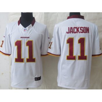 Nike Washington Redskins #11 DeSean Jackson White Limited Jersey