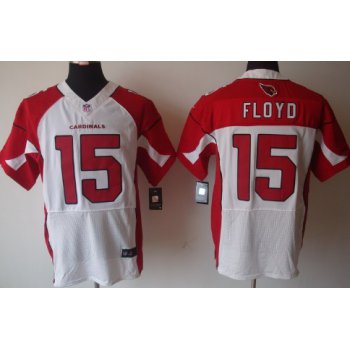Nike Arizona Cardinals #15 Michael Floyd White Elite Jersey
