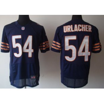 Nike Chicago Bears #54 Brian Urlacher Blue Elite Jersey