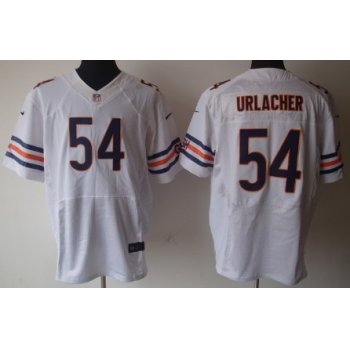 Nike Chicago Bears #54 Brian Urlacher White Elite Jersey