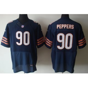 Nike Chicago Bears #90 Julius Peppers Blue Elite Jersey