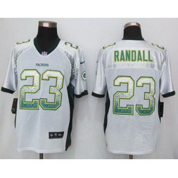 Men's Green Bay Packers #23 Damarious Randall White Drift Fashion NFL Nike Jersey
