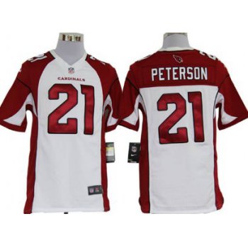 Nike Arizona Cardinals #21 Patrick Peterson White Game Jersey