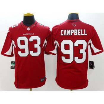 Nike Arizona Cardinals #93 Calais Campbell Red Limited Jersey