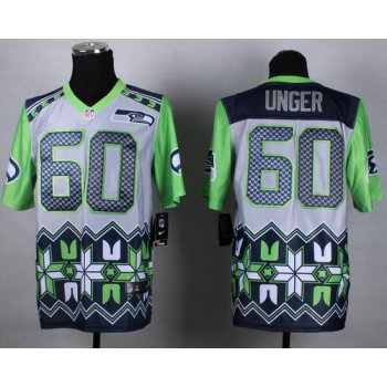 Nike Seattle Seahawks #60 Max Unger 2015 Noble Fashion Elite Jersey
