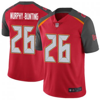Buccaneers #26 Sean Murphy-Bunting Red Team Color Men's Stitched Football Vapor Untouchable Limited Jersey