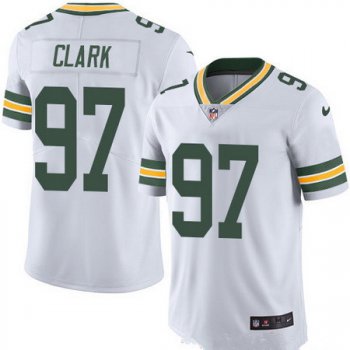Men's Green Bay Packers #97 Kenny Clark White 2016 Color Rush Stitched NFL Nike Limited Jersey