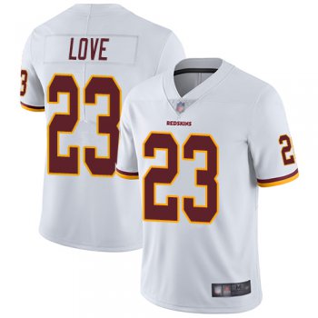 Redskins #23 Bryce Love White Men's Stitched Football Vapor Untouchable Limited Jersey